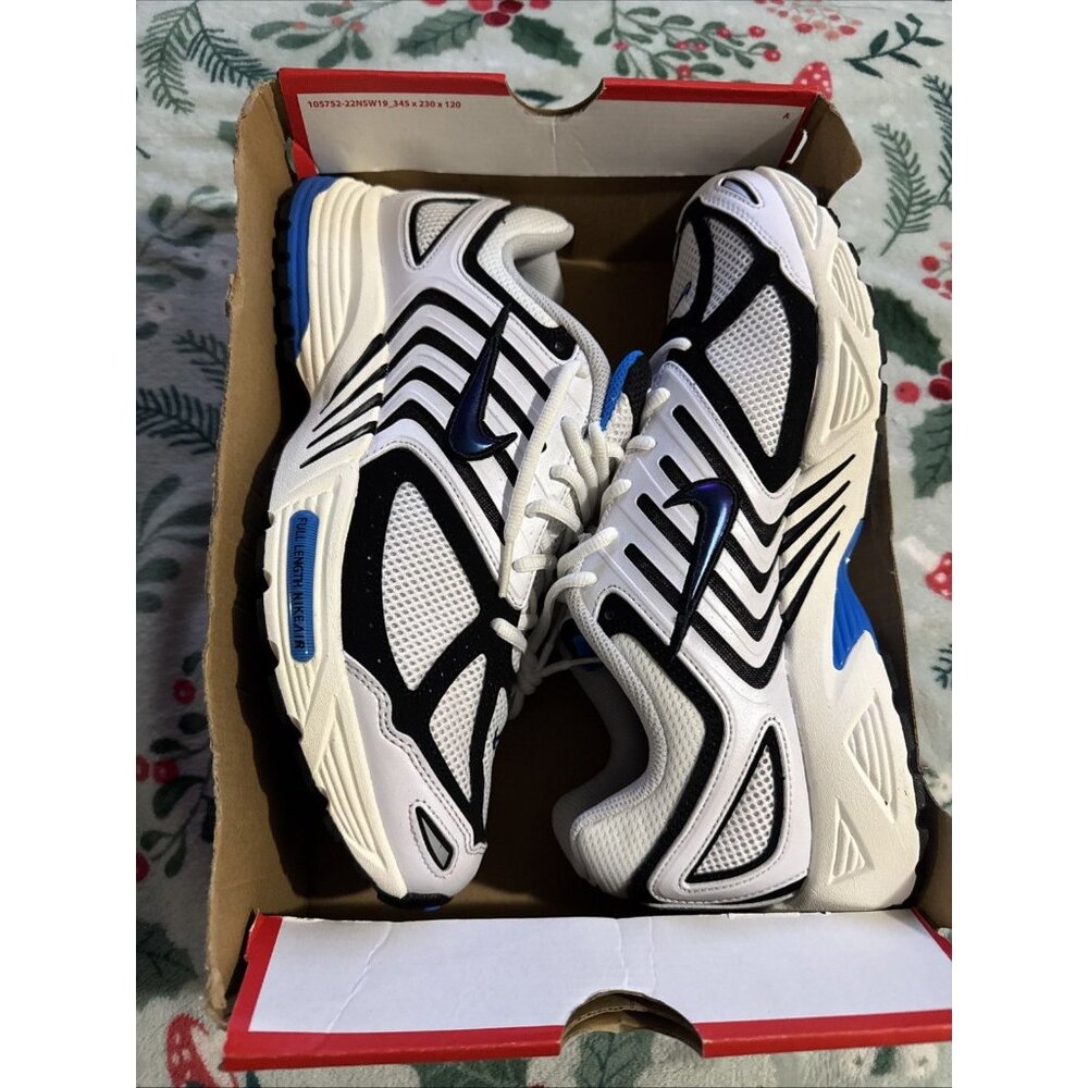 Mens Size 12.5 Nike Air Pegasus 2005 White Photo Blue Black Sneakers IB3971 100